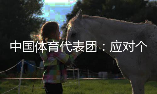中国体育代表团：应对个别出现失误运动员给予理解
