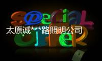 太原诚***路照明杏运