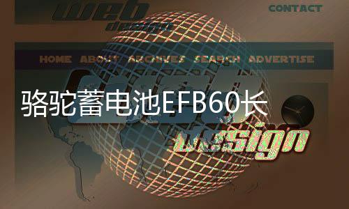 骆驼蓄电池EFB60长安CS55/CS75/CS95逸动睿骋CC原装启停汽车电瓶