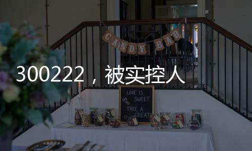 300222🎯，被实控人高位套现2.5亿元，此前股价翻倍！募投项目实施地点“上海合肥来回换”🪬？